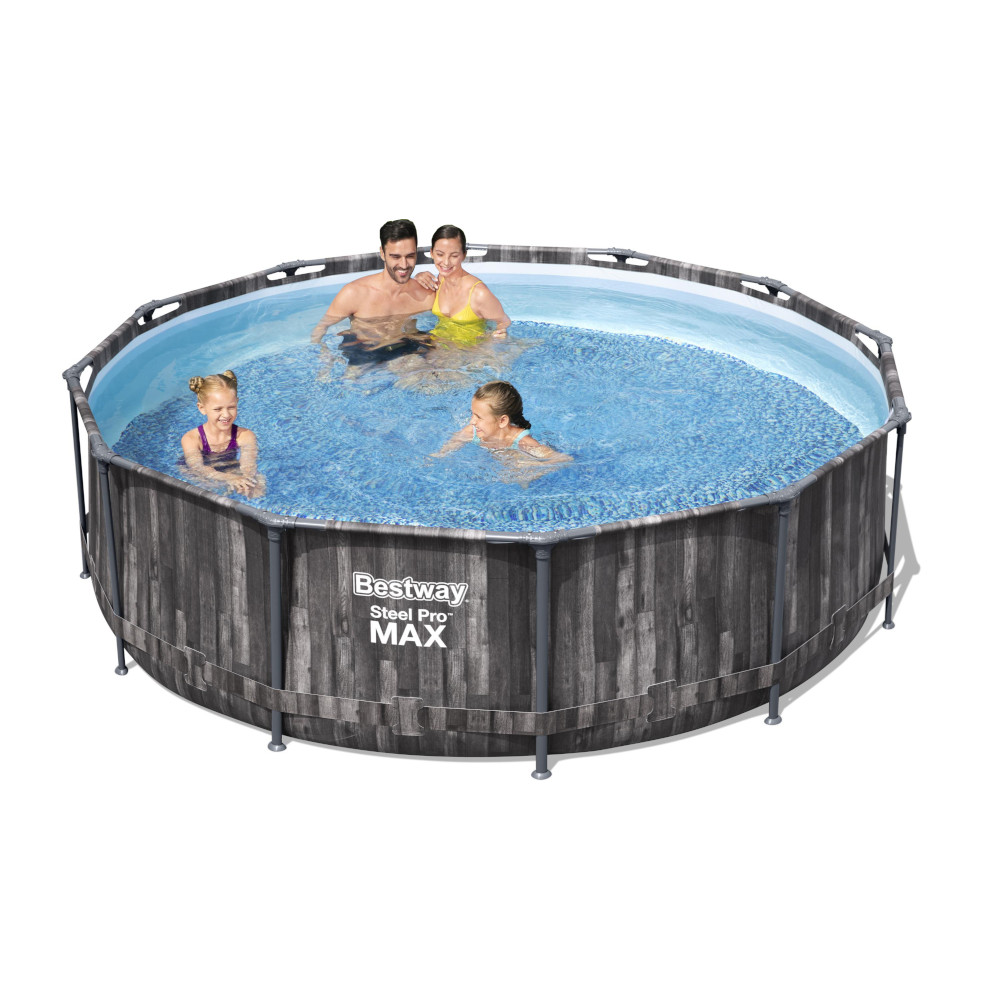 Piscina fuori terra steel pro max rotonda bestway 366x100h cm.